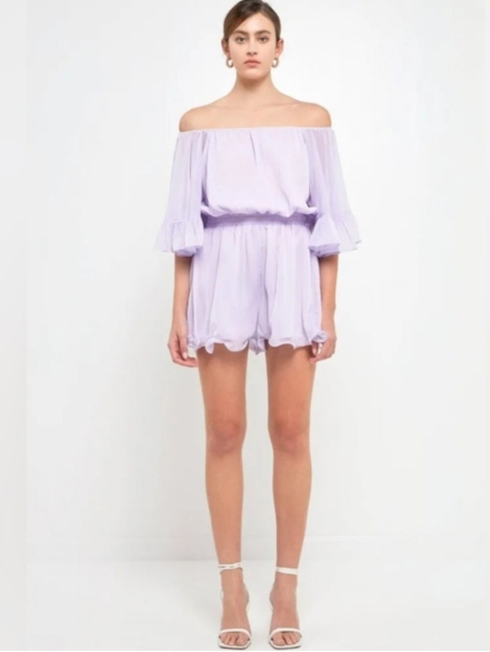 Endless Rose Off The Shoulder Romper